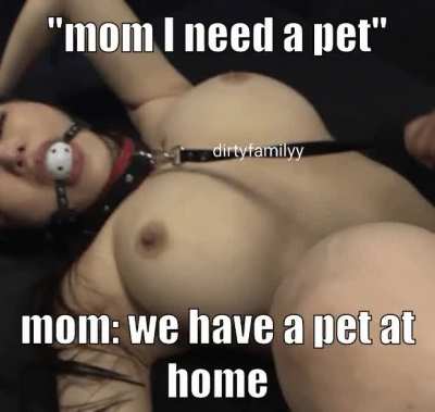 "Mom, I need a pet"