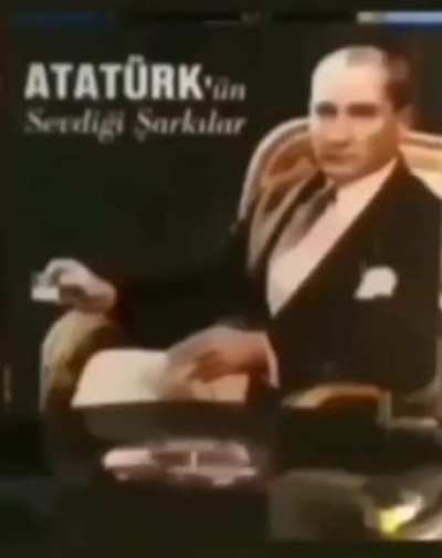 Atamın şahane m&uuml;zik zevki...