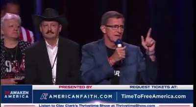 Qanon dumbfuck and fascist fundamentalist Michael Flynn says religious freedom is unamerican: &ldquo;If we are going to have one nation under God, which we must, we have to have one religion. One nation under God, and one religion under God.&rdquo;