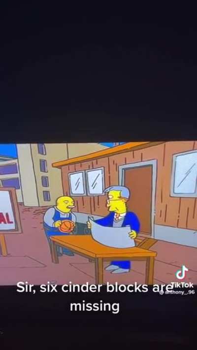 "At the end of the day it's not that funny is it because those blocks could have helped an orphan..."