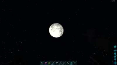 Weird things in Ark: The Moon rotates at 23:00:00