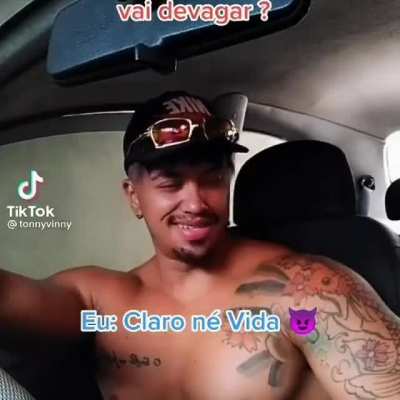 Ele não para