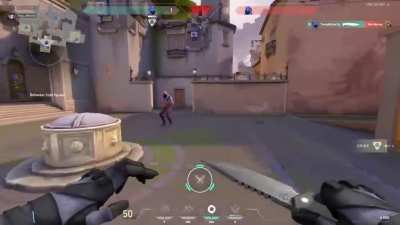 2v1 Knife Fight from Twitch Streamer Toxiq_Gamer_