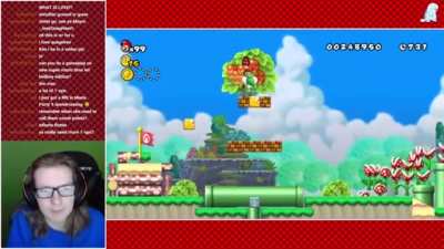 Mario game goes awry!