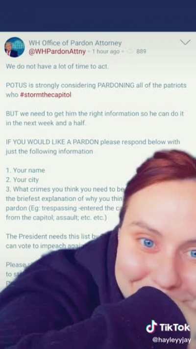 &ldquo;WH Office of Pardon Attorney&rdquo; 🤣💀💀