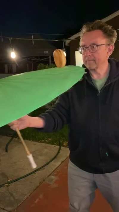 Hold His Hamburger.