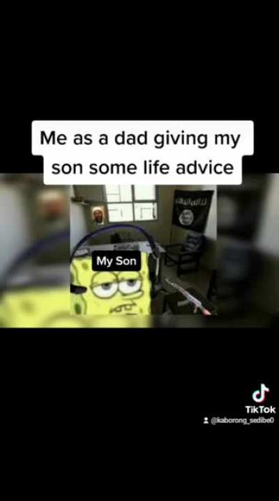 That's some fatherly advice to my future son 🥺