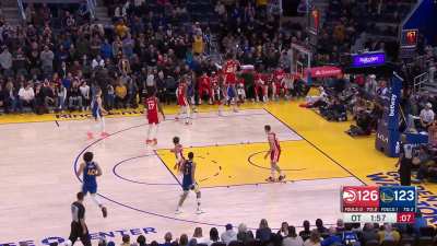 [Highlight] Klay hits the 3 to get 49