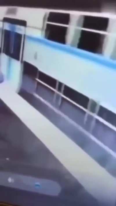 Don't addict to your cellphone, you may run over by a train.