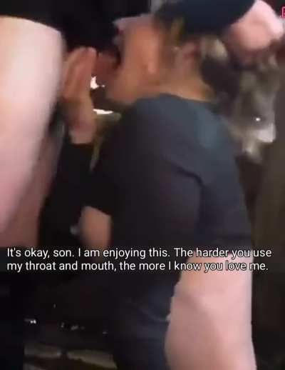 The rougher, the better for mom