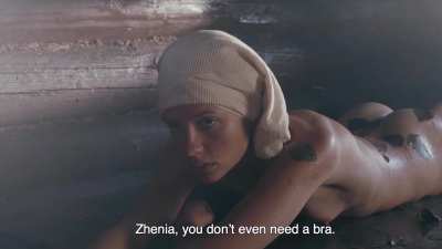 Ekaterina Vilkova, Jenya Malakhova, Agnia Kuznetcova, Kristina Asmus, Sofia Lebedeva &amp;amp; Nastua Mikulchina in 'The Dawns Here Are Quiet' (2015)