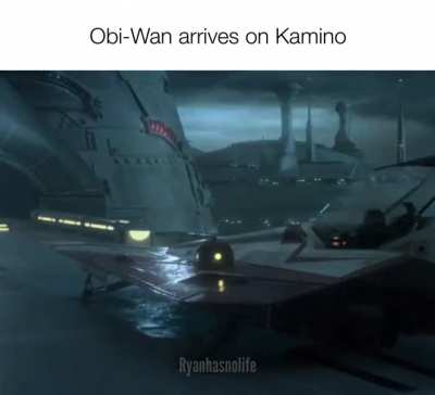 Obi-Wan on Kamino