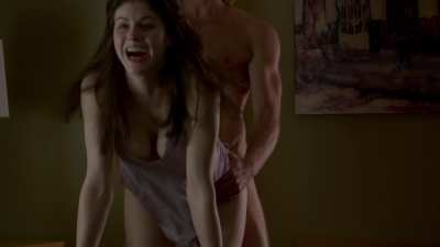 Alexandra Daddario Taking it hard from behind