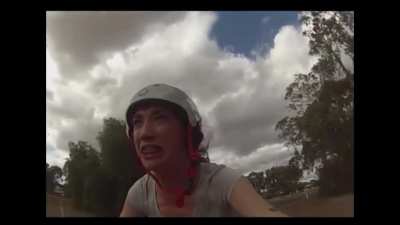 A nice bike ride in the park