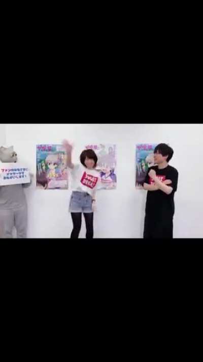 (Naomi Oozora) Uzaki&rsquo;s VA, reacting to the news of a 2S is the best thing I&rsquo;ve seen this whole week&amp;lt;333❤️🥰