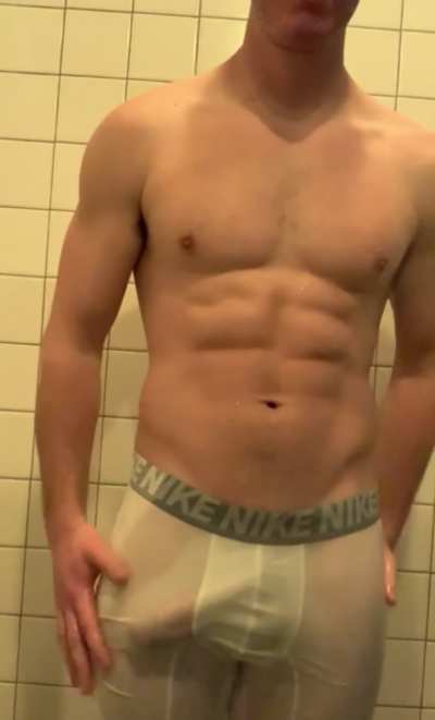 You catch me in the gym shower doing this...What's your next [m]ove?