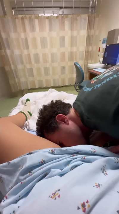 Let's play a game, you have to make me cum before the doctor gets back