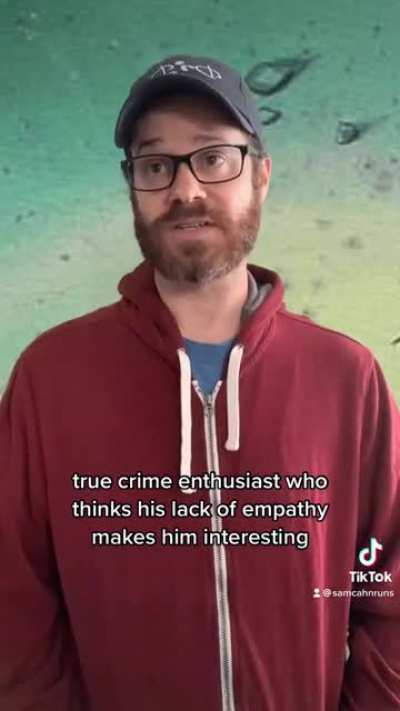 True Crime Doesn&rsquo;t Gross Him Out