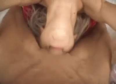 Refined Woman Taking It Deep in Her Throat