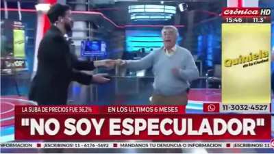 El pa&iacute;s prendido fuego, La television: