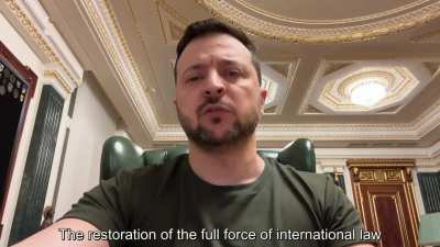 "A world in which terror wins would please no one, which is exactly why Putin must lose. Our people in Ukraine are capable of ensuring this &ndash; with sufficient support." - President Zelenskyy's address, 29th February 2024