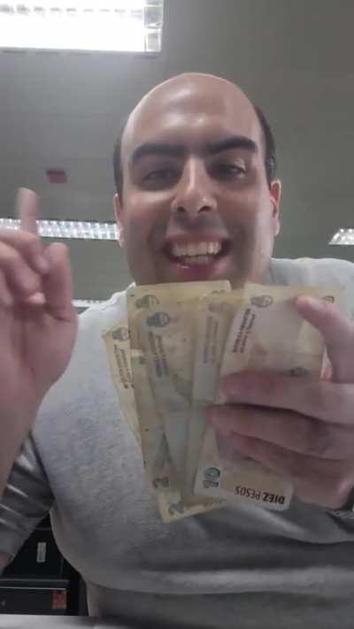Tengo 18 pesos