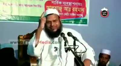 &lsquo;We are Muslims, we took birth to destroy idols&rsquo;:Video of Bangladeshi cleric calling for the destruction of idols goes viral.The Bangladeshi cleric Abdur Razzak Bin Yousuf had obtained higher education in Islam in West Bengal and Darul Uloom in Uttar Prad