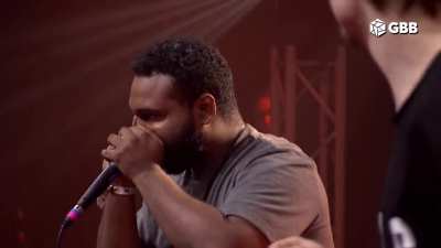 The bass coming out from his mouth 🤯
