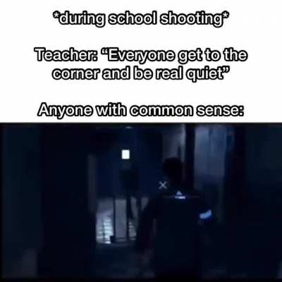 Simply leave the school