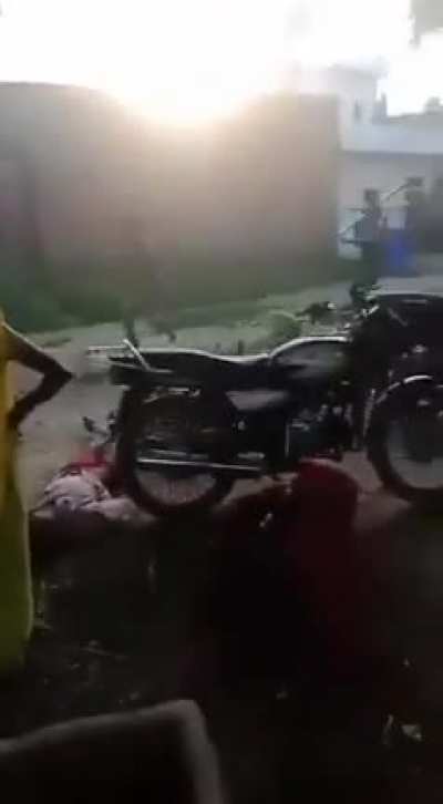 Land dispute in India.