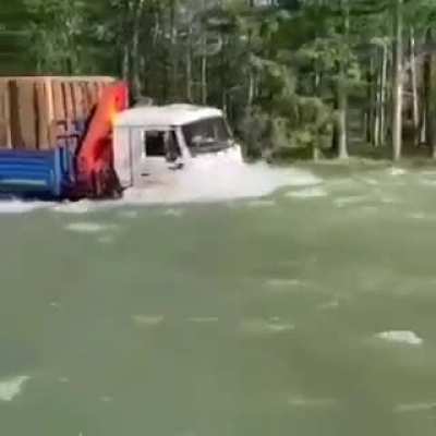 Ways to go up the river