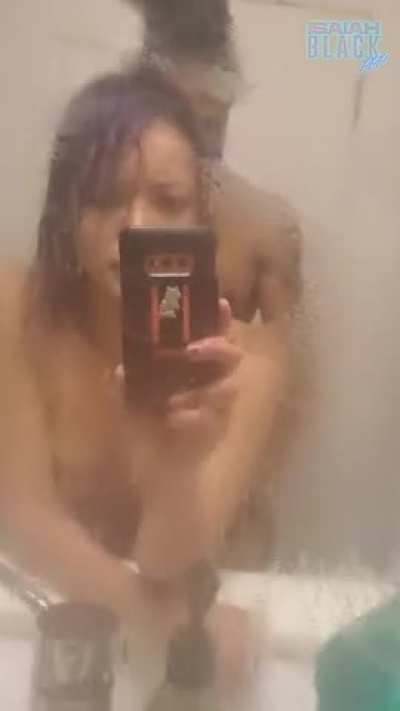 We took a shower and then got dirty again ;-)