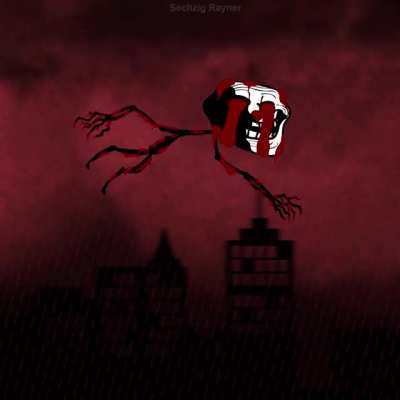 2) Cover yourself in blood
