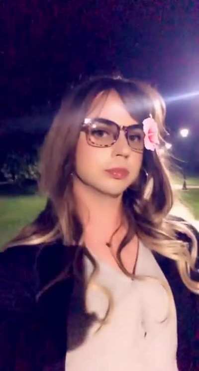 Being a girl in public is fun :)