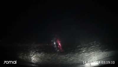 [Romania] I hit a deer on the highway - High speed impact 130kmph/80mph *TW GORE* 