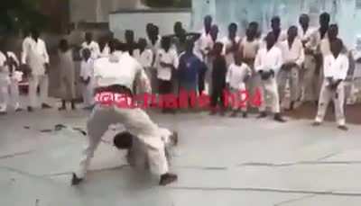 Didn't think that kid was gonna be able to stand up in the end