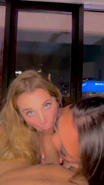 It&rsquo;s a ritual to let all my new friends come over and suck my boyfriend&rsquo;s cock with me