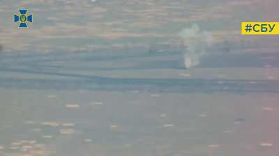 Ukraine's Security Service posted video of drone strikes on valuable Russian military targets, including 2 BUK air defense systems; one BUK targeting station; 2 "TOR-M2" SAM; 1 "Strela-10" air defense system; 1 ZGRK "Tunguska". Said to be from this week. 