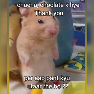 mere chacha jadugar hai, bina haat lagaye pant me gudgudi krte hai .💀🤩