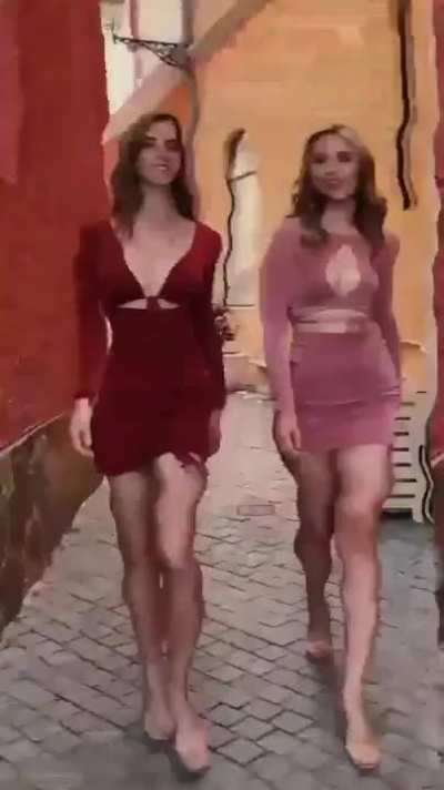 Around the corner