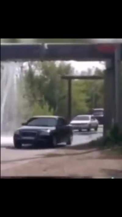 Can&rsquo;t turn down a free car wash!