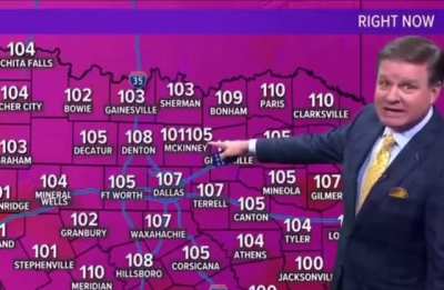 It&rsquo;s hot in Mckinney.