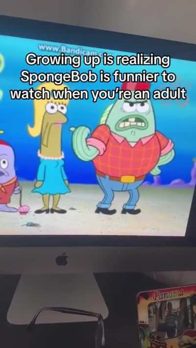 Growing up is realizing SpongeBob is funnier to watch when you&rsquo;re an adult