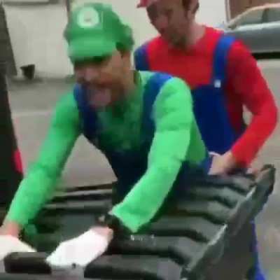 go harder mario