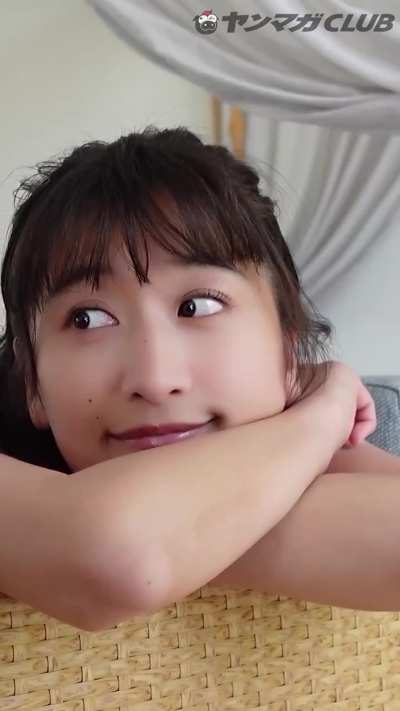 ヤンマガのグラビア撮影のための榎原依那ちゃんのビハインド映像です