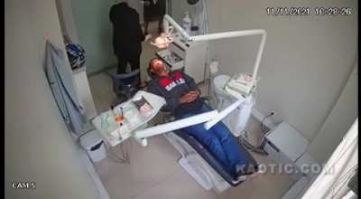 Just a regular visit to the dentist