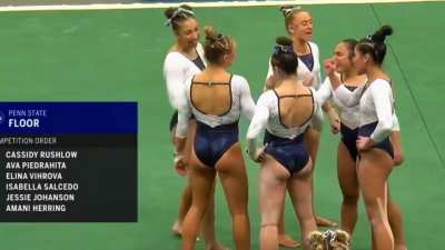 Bunz of Beauty from Penn State 💙🤍🤸&zwj;♀️