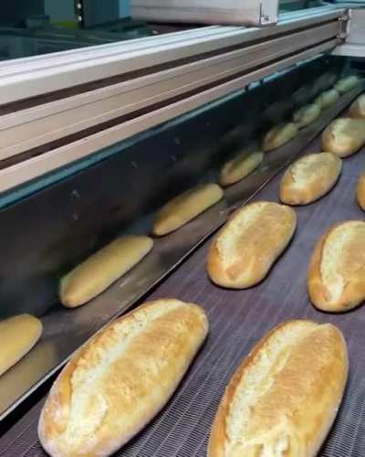 Bread manufacturing process.