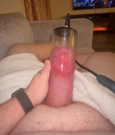 Enjoying this hands free hush pump in the 3.25&rdquo; cylinder 