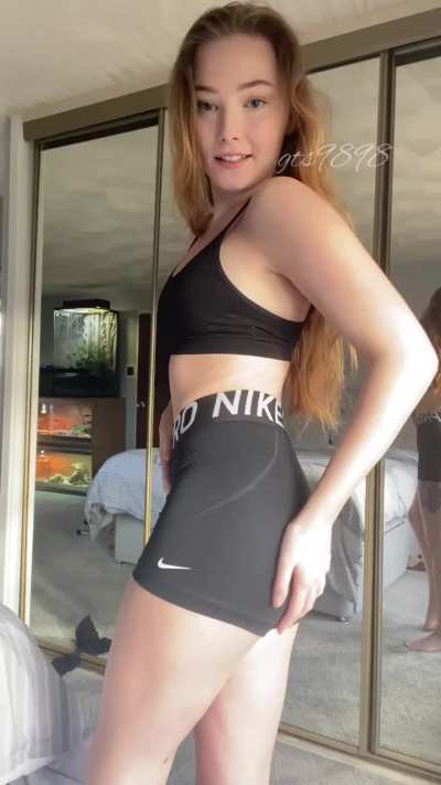 Sporty girls can be cute too